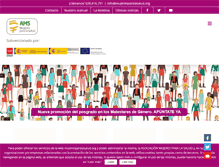 Tablet Screenshot of mujeresparalasalud.org